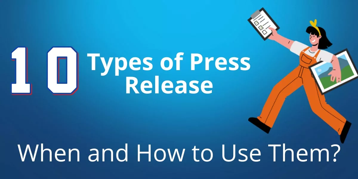 10 types of press release