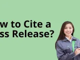 How to cite a press release